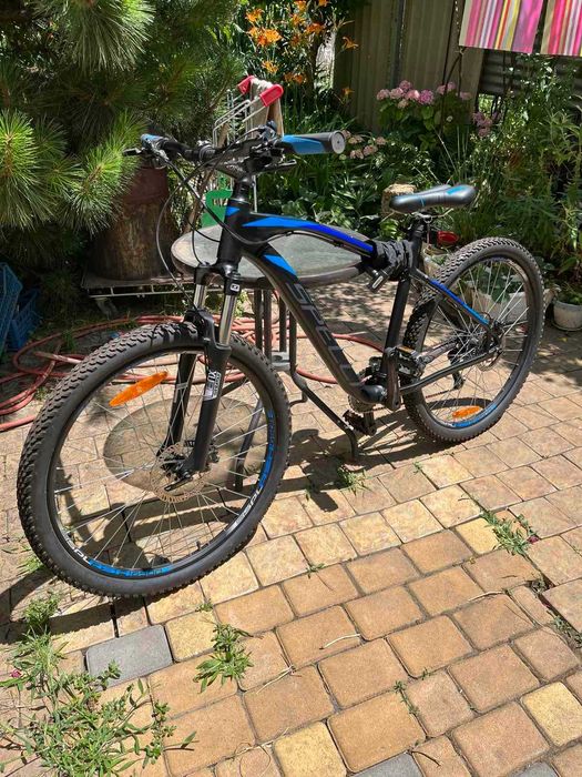 Велосипед Горный MTB 27.5" Spelli SX-6100 PRO черно-синий (2020)