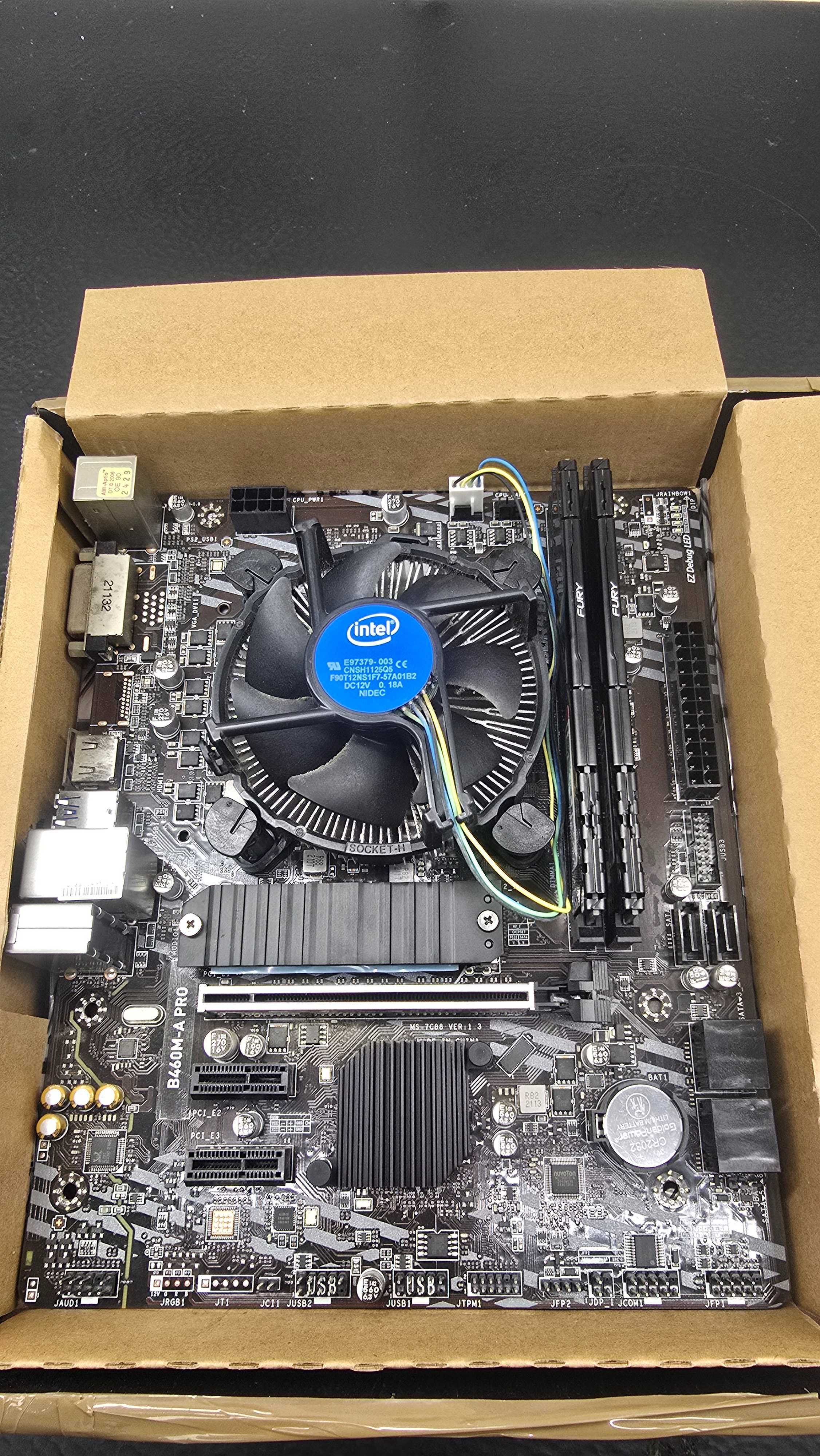 Bundle i5 10400F + MSI B460M Pro + 16Gb DDR4