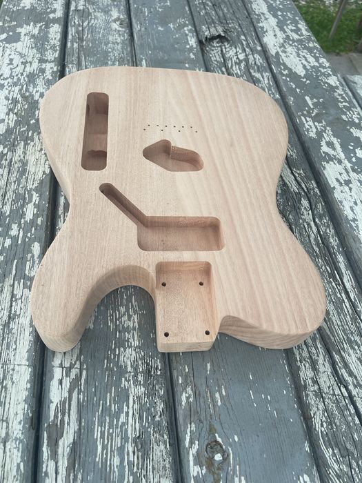 Korpus gitary typu telecaster