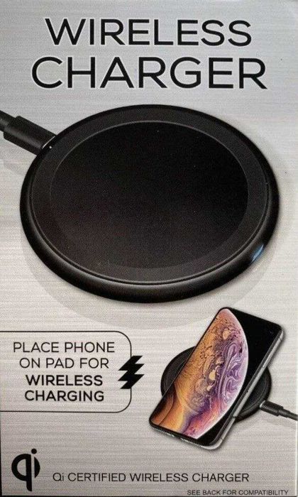 Беспроводное зарядное устройство 5WCH001 Galaxy, iPhone, LG..