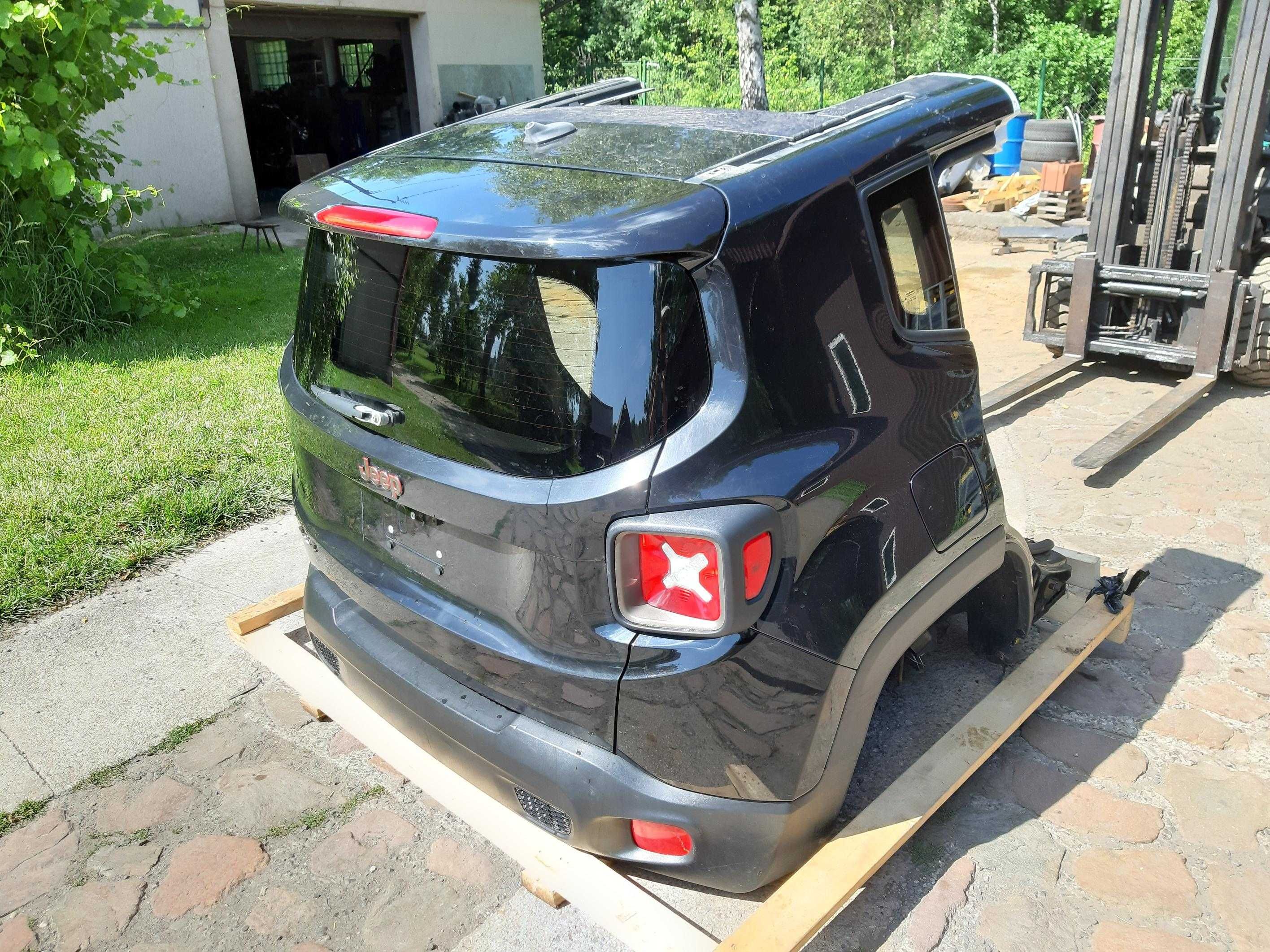 Klapa błotnik zderzak Jeep Renegade 2016r tył komplet