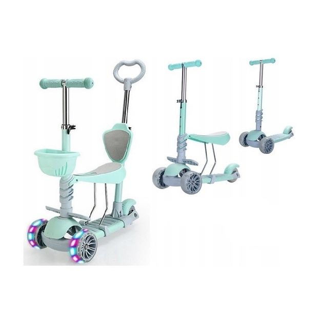 Самокат біговел детячий триколісний