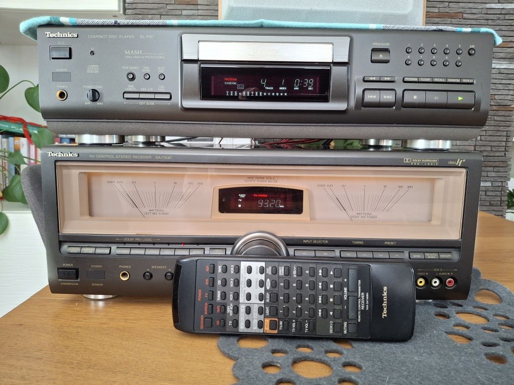 Technics SA-TX30 amplituner z pilotem oryginał