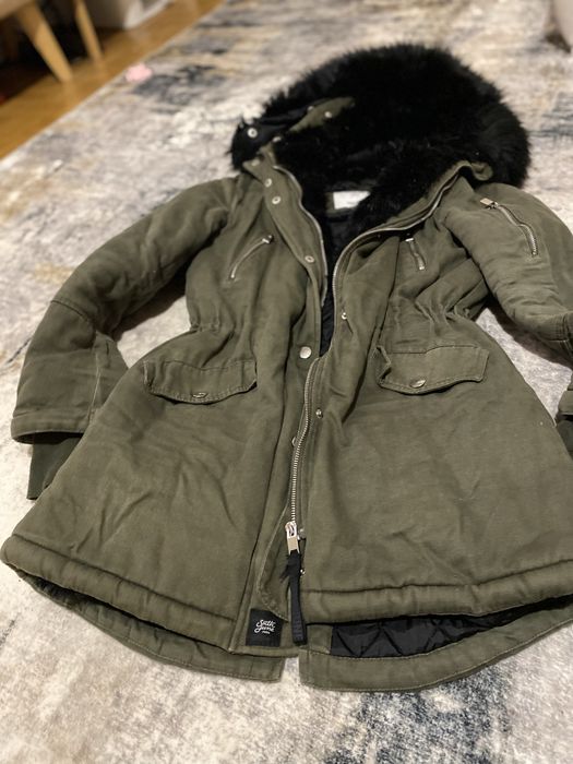 Kurtka zimowa na misiu
