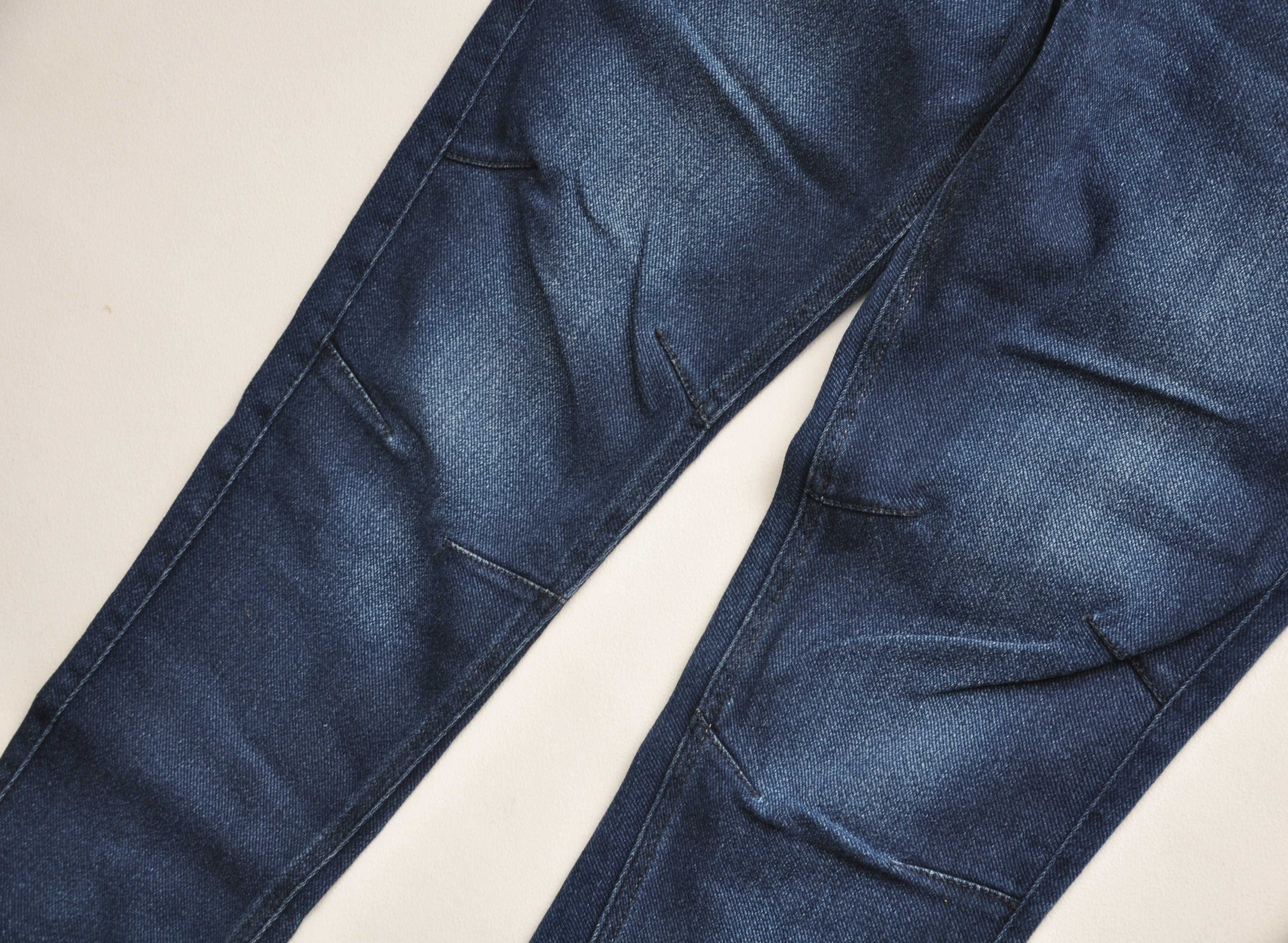 10 spodnie Jeansowe joggery Peppers granatowe r 158