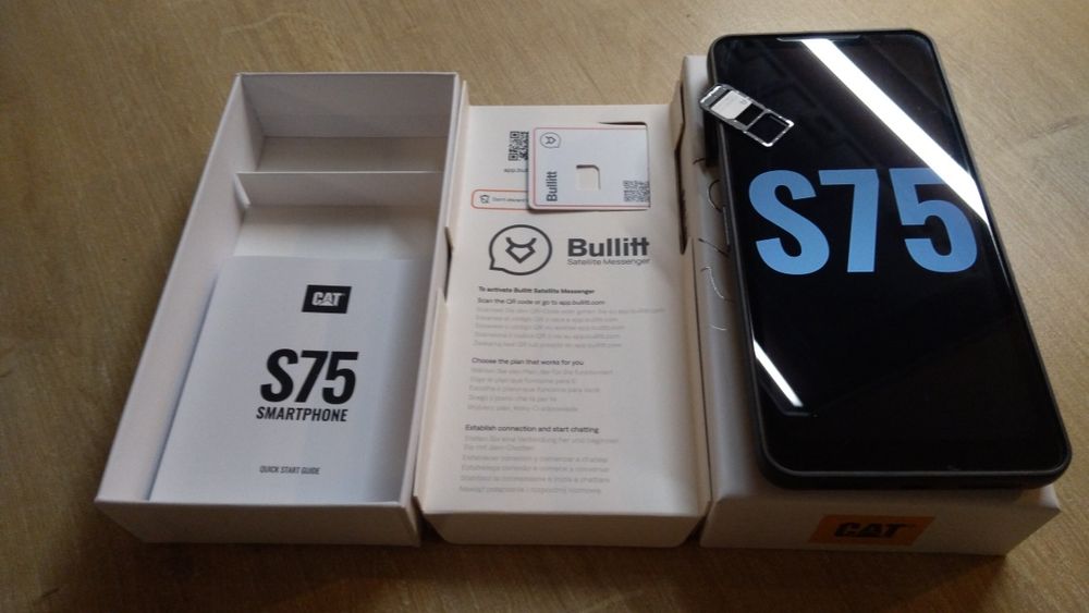 CAT S75 5G + Połączenia Satelitarne