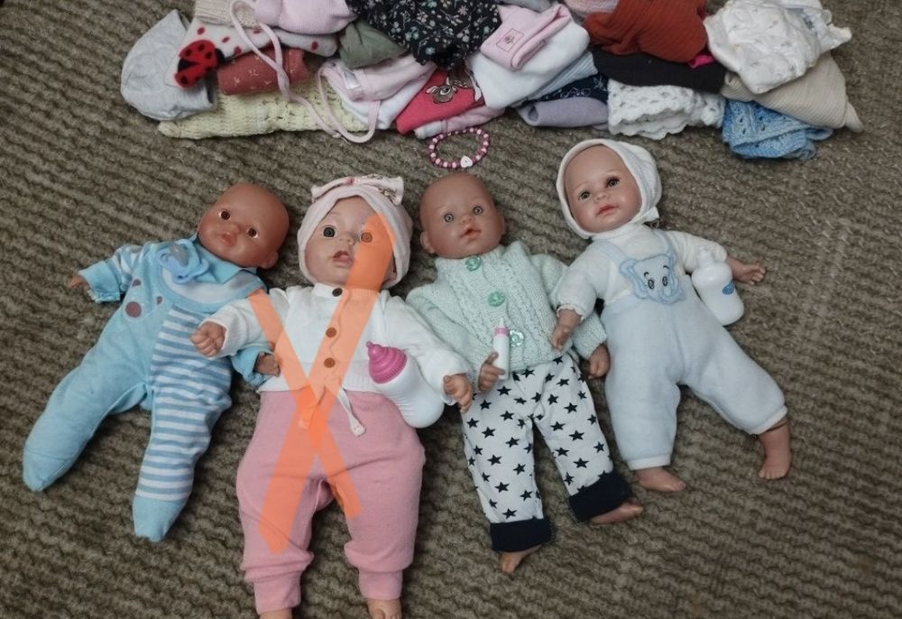 Реборни лялечки  різні
