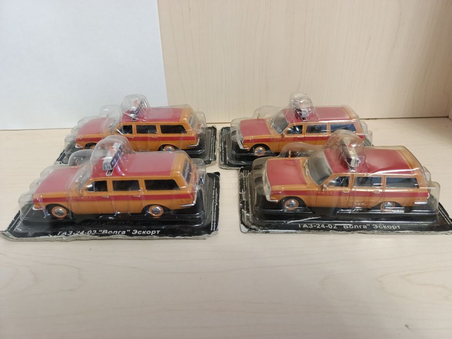 ГАЗ-24-02 "Волга" Эскорт Аерофлот автолегенды ссср DeAgostini