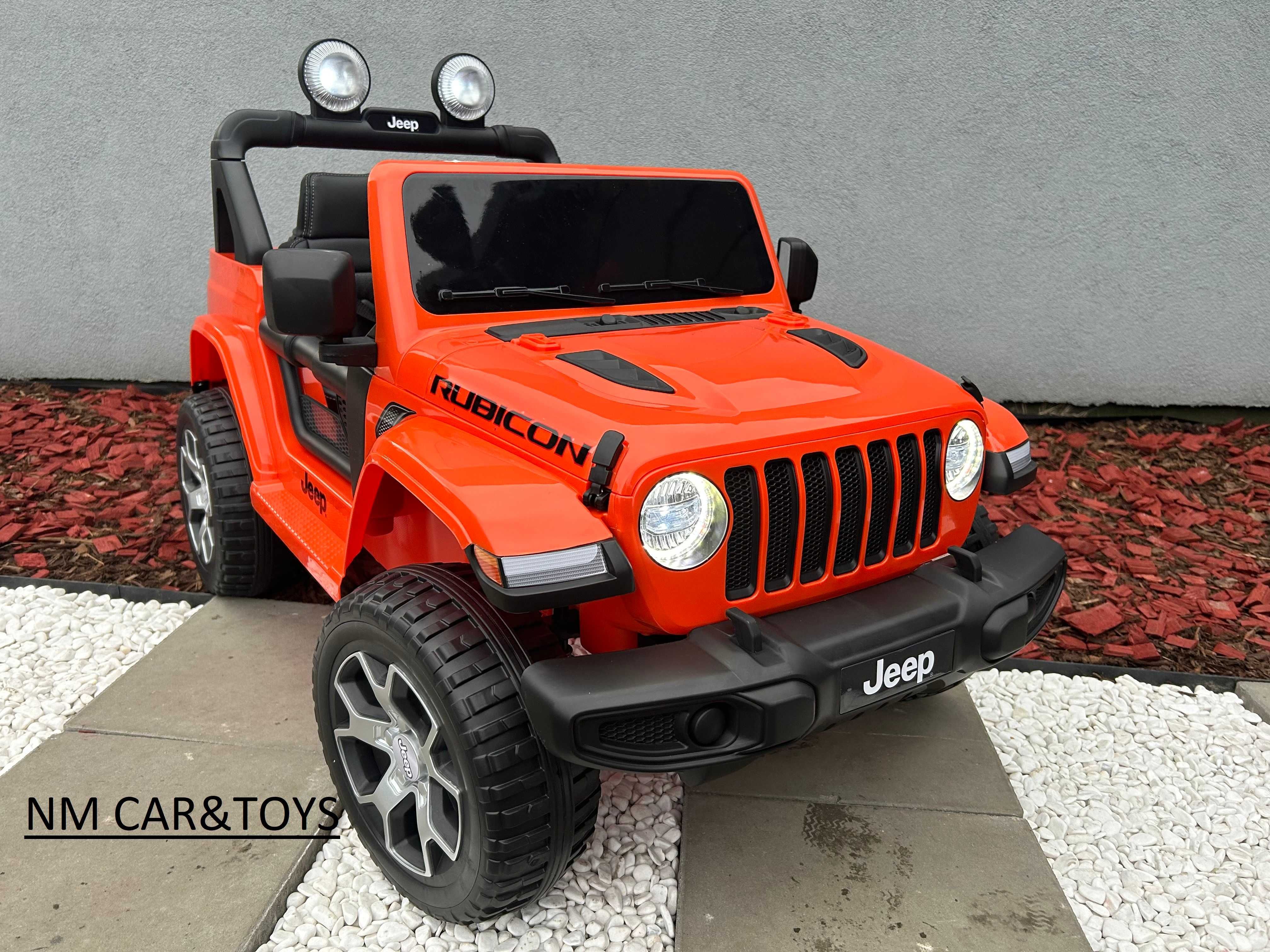 Auto autko Pojazd Jeep Wrangler Rubicon 4x4 na akumulator samochód