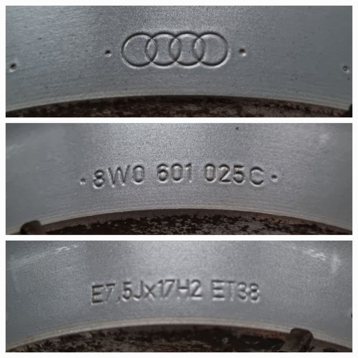 Felgi Alu 17" Audi A4 B9 B8 B7 B6 A6 C7 C6 Q5 5x112 SuperStan Oryginał