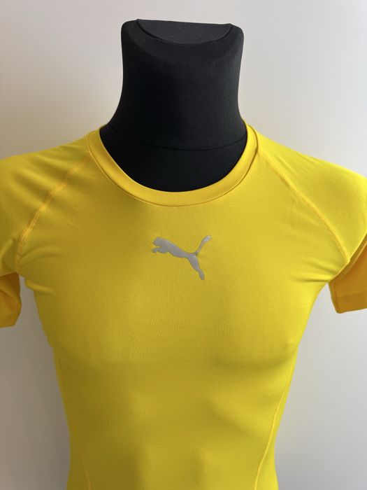 T-shirt Puma żółty