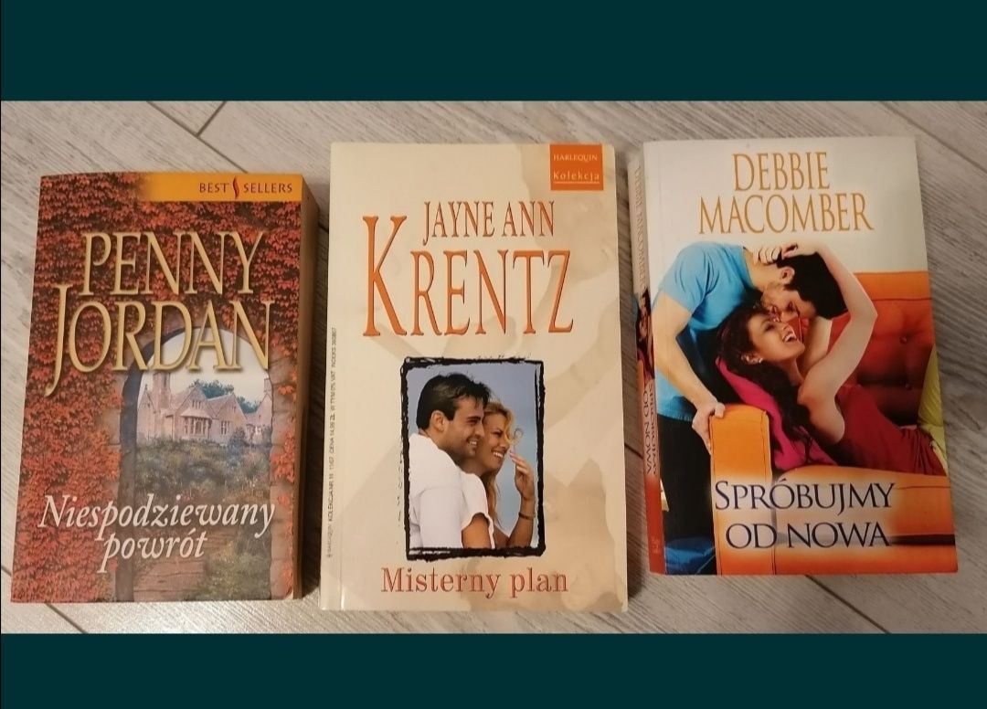 3 książki romanse