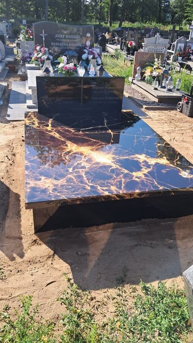 Tani nagrobek Kompozyt podwójny 3599 zł z montażem Cały Kraj-Promocja