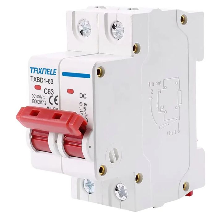 Автоматичний вимикач для сонячних панелей DC