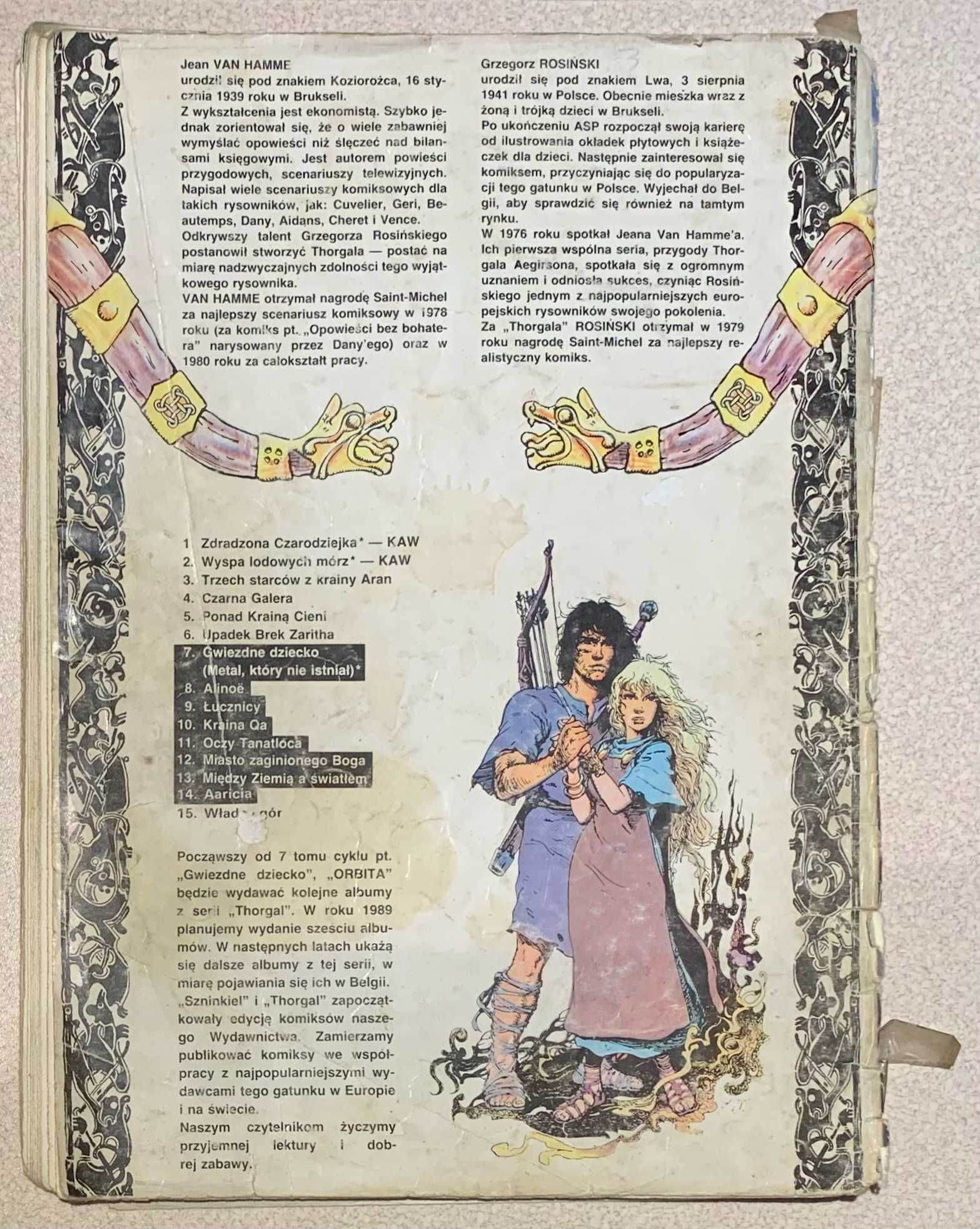 Thorgal. Aaricia. Tom 14 | Rosiński, Van Hamme | 1990 | Orbita