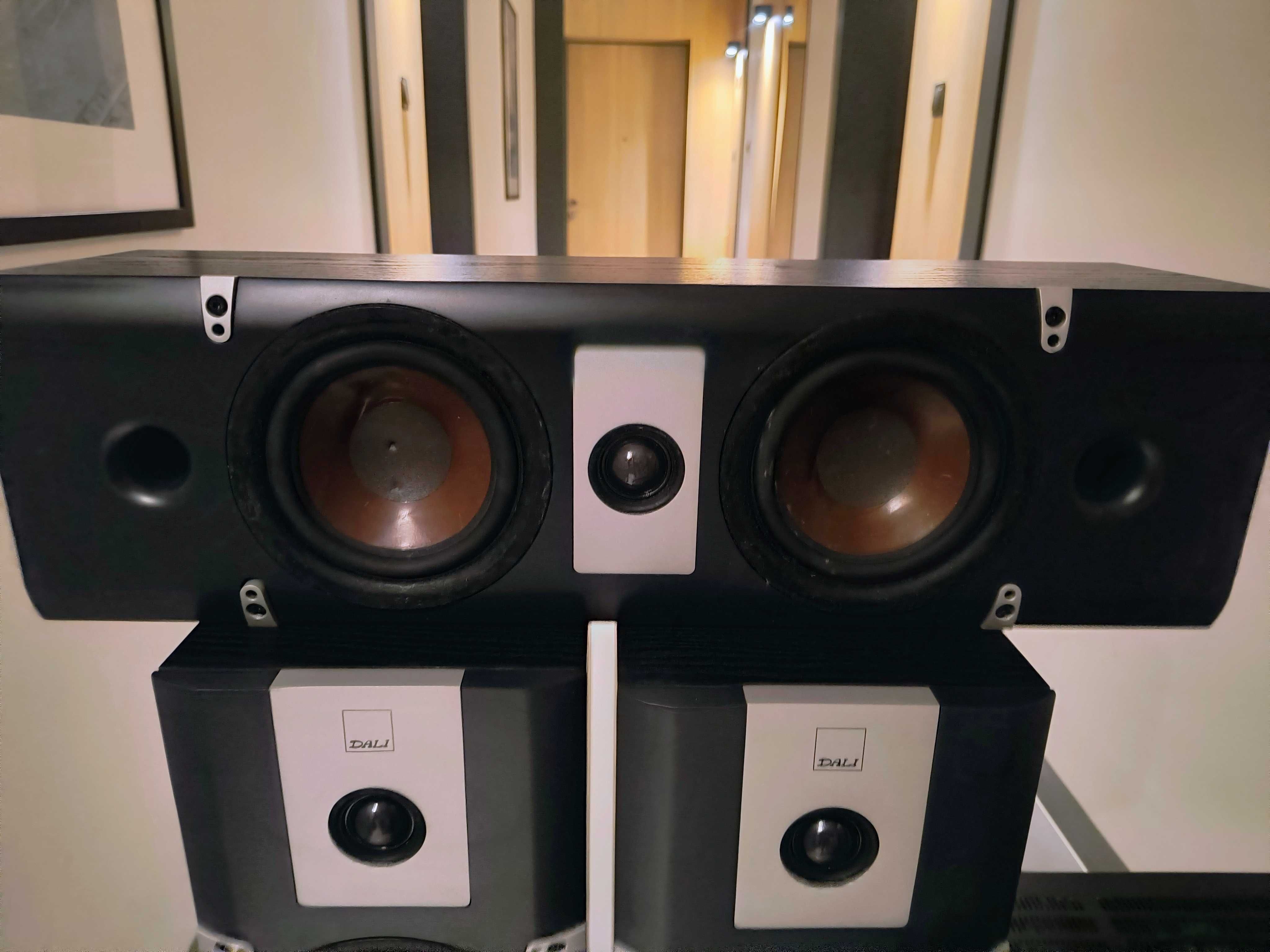 Głośniki Dali lektor 6 + Denon AVR-X2000 + Subwoofer sub10 II + kable