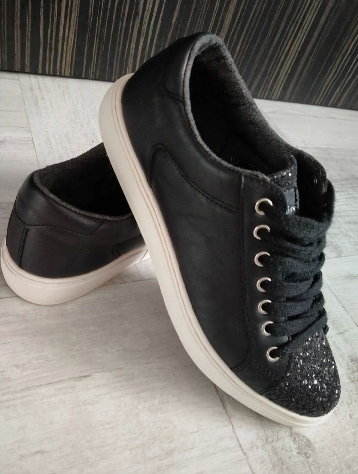 Czarne trampki sneakersy adidasy 38 39