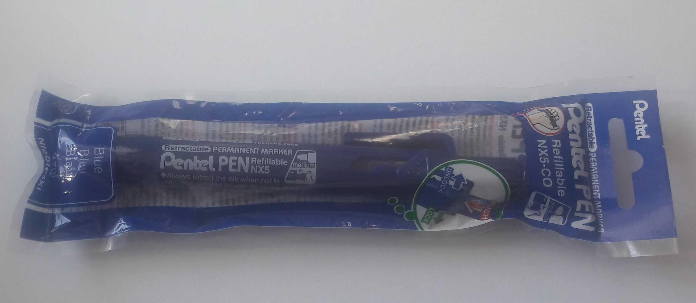 Marker NX5 autom. PENTEL szt.2