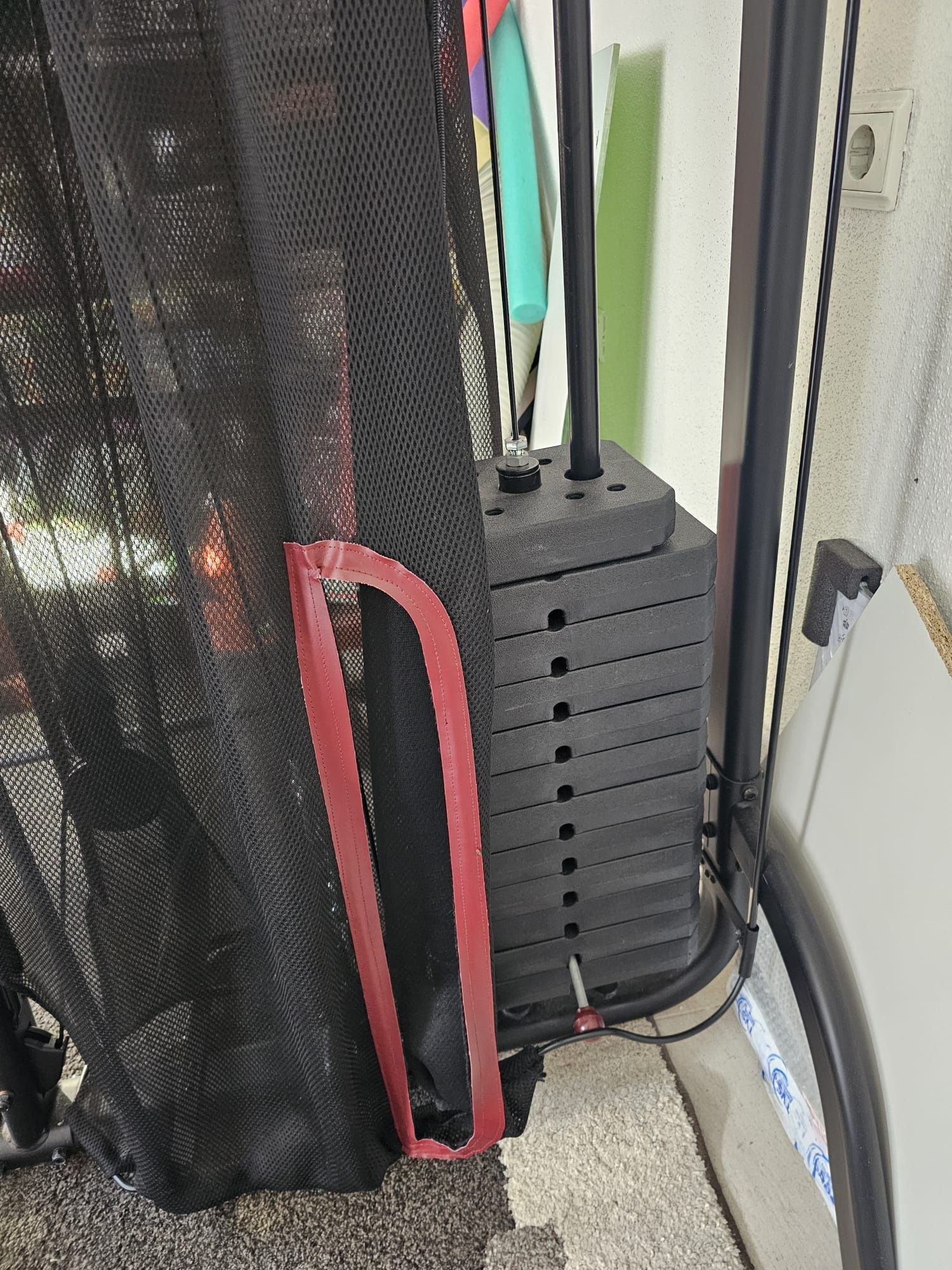 Máquina de musculação multifunções