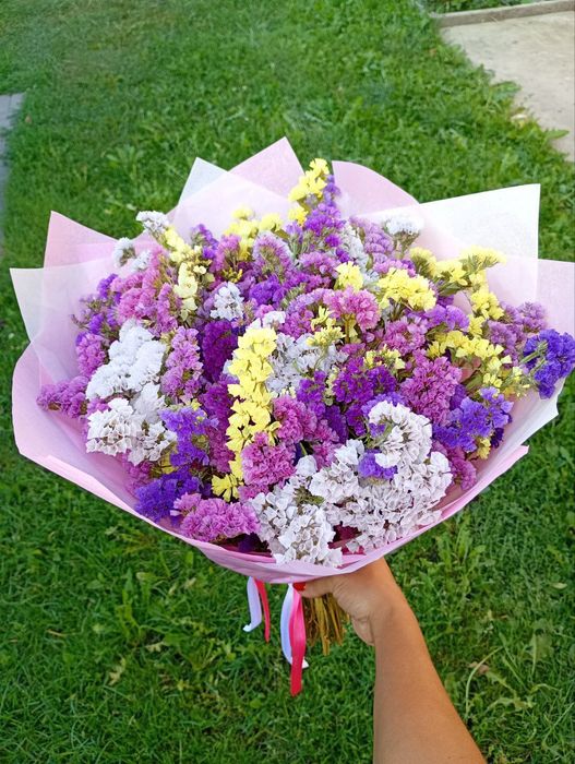 Сухоцвіти букети композиції