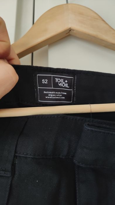 Nowe spodnie robocze nakolanniki r52 L bawełna organiczna