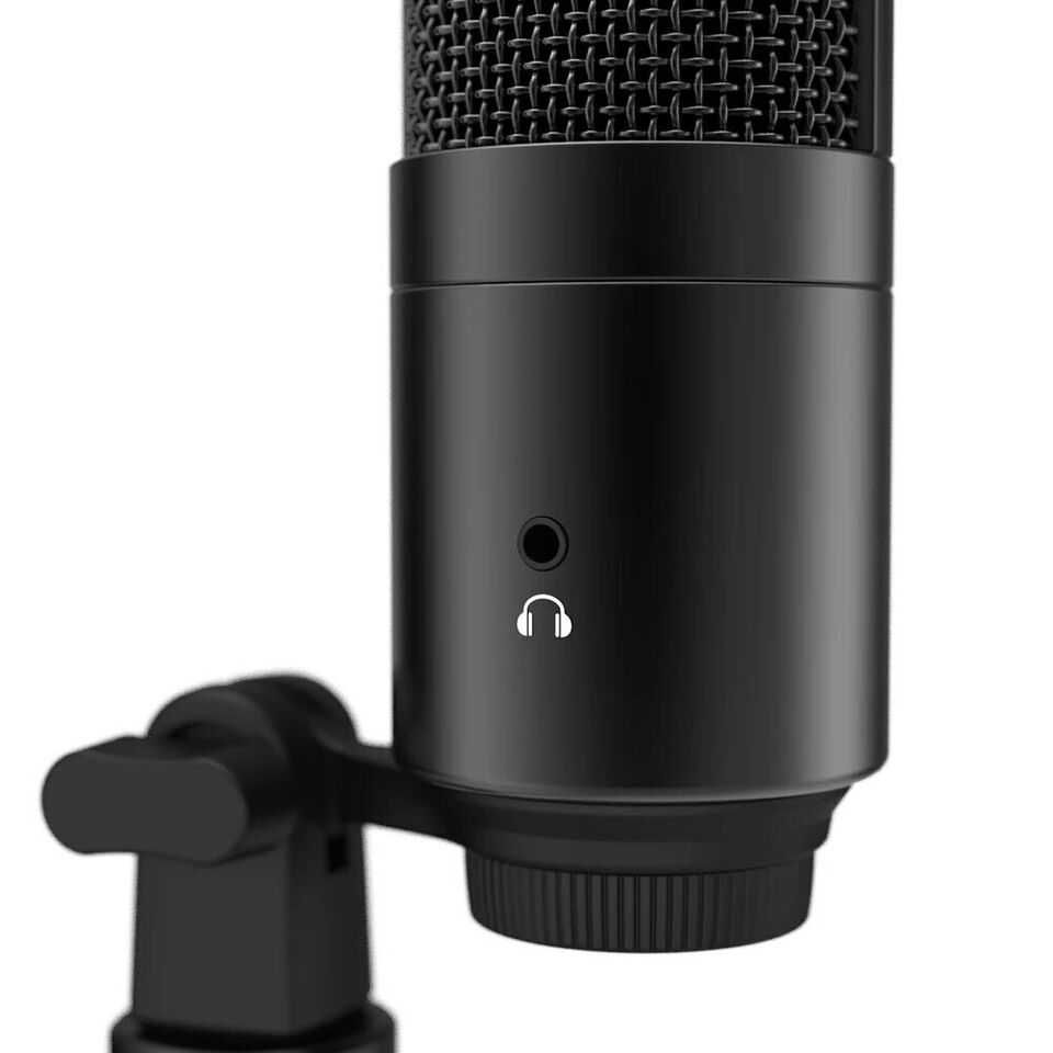 Fifine Kardioidalny mikrofon pojemnościowy USB-C ze stojakiem