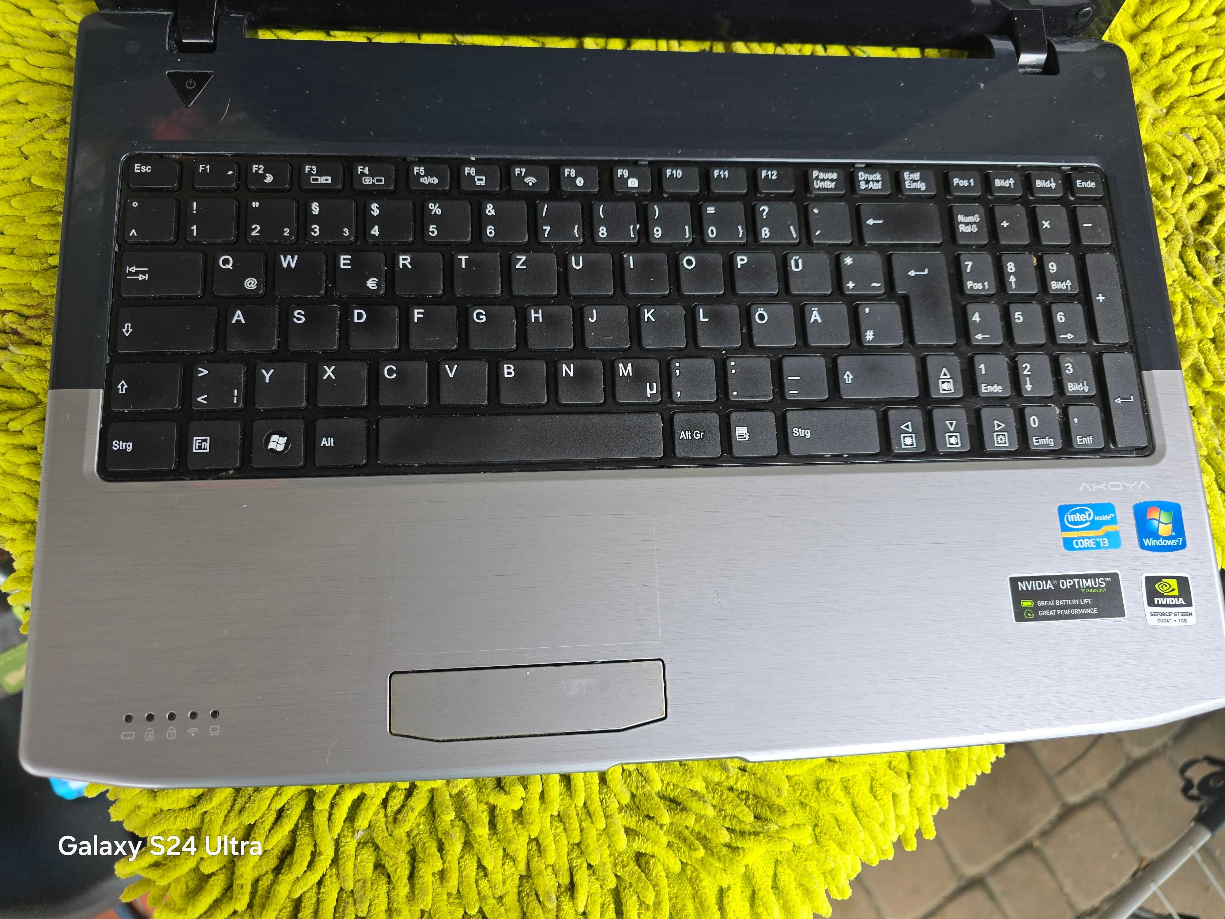 laptop medion akoya i3 4gbram ssd gt555m