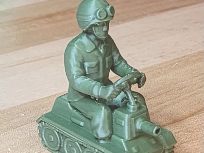 Soldado Verde Miniatura - Exército Americano