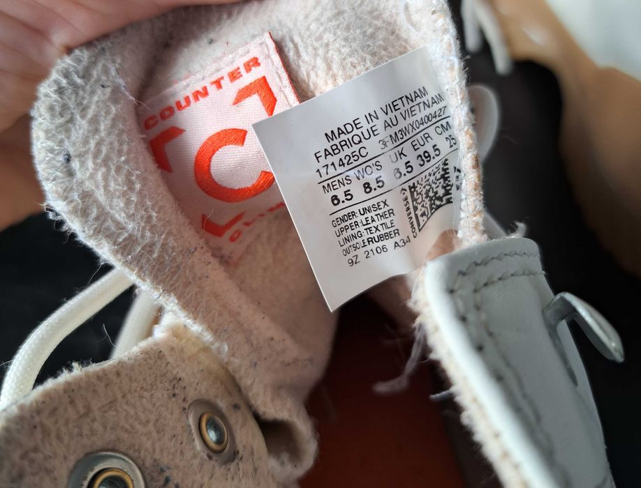 Zimowe converse buty