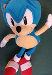 Соник Sonic the hedgenog плюшевый оригинал  ежик еж sega