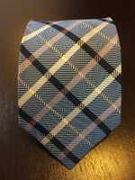 Jedwabny krawat NO LABEL (niebieski)