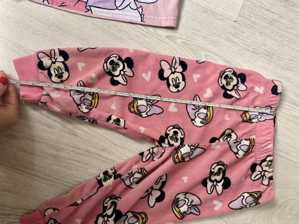 Піжама велюрова 12-18 disney primark 12-18 пижамка флисовая 80 86