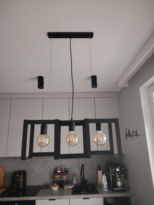 Loft lampa sufitowa