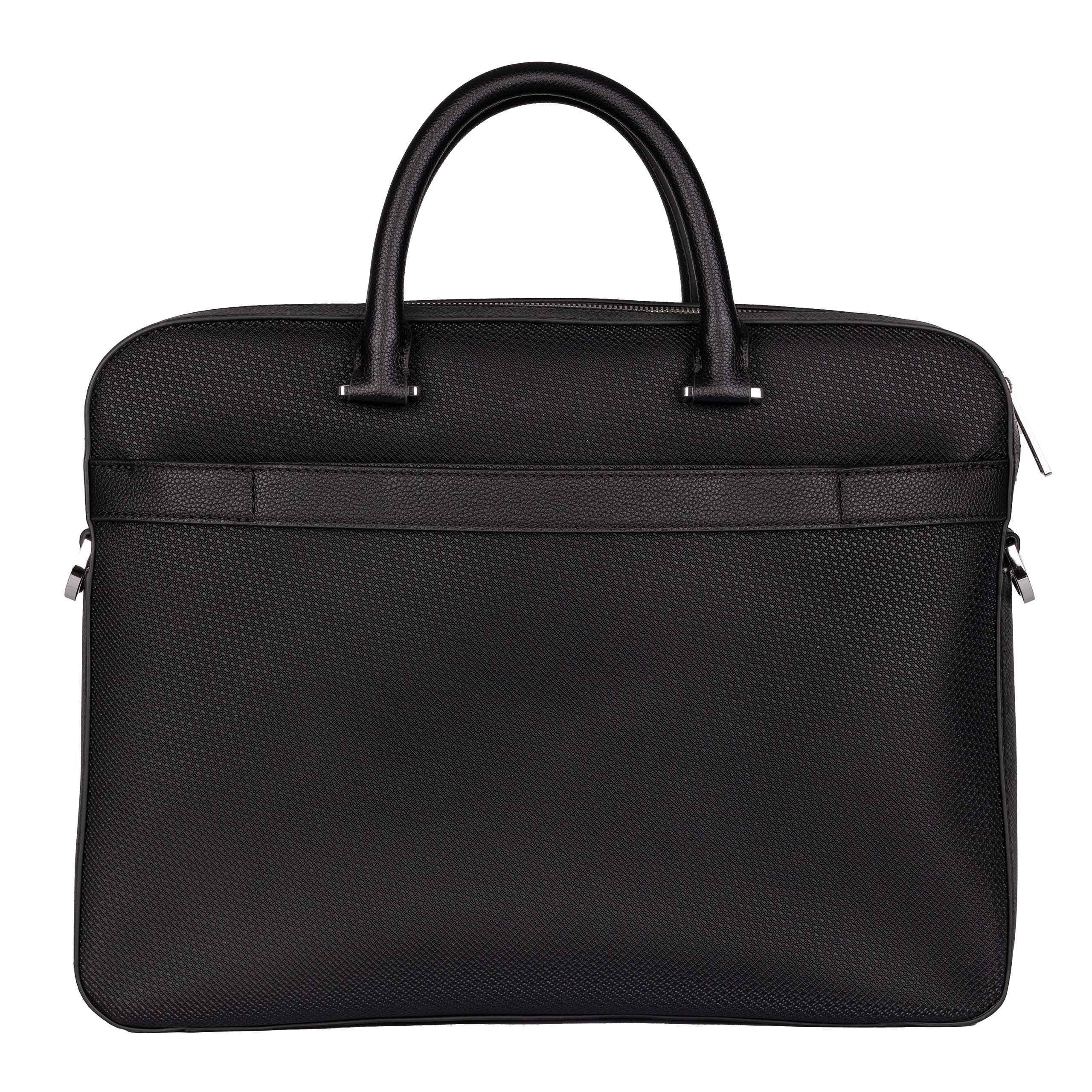 HUGO BOSS skórzana torba na laptop doc case