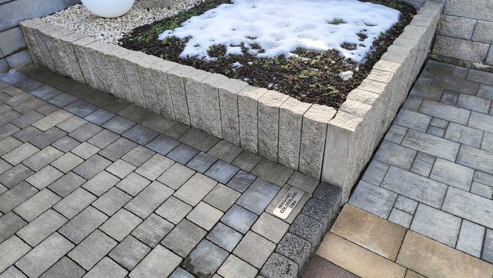 Stół stolik betonowy płyta tarasowa 80x80 kostka brukowa mebel meble