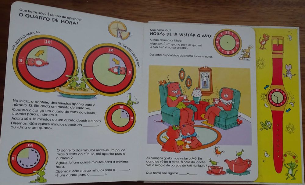 Que Horas São (Aprende A Ver As Horas Com O Teu Próprio Relógio)