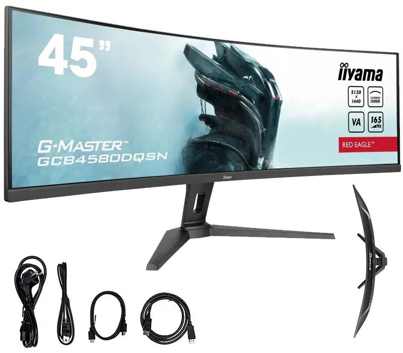 Monitor Gamingowy iiyama G-Master GCB4580DQSN-B1 | DQHD \ 165Hz \ 45"