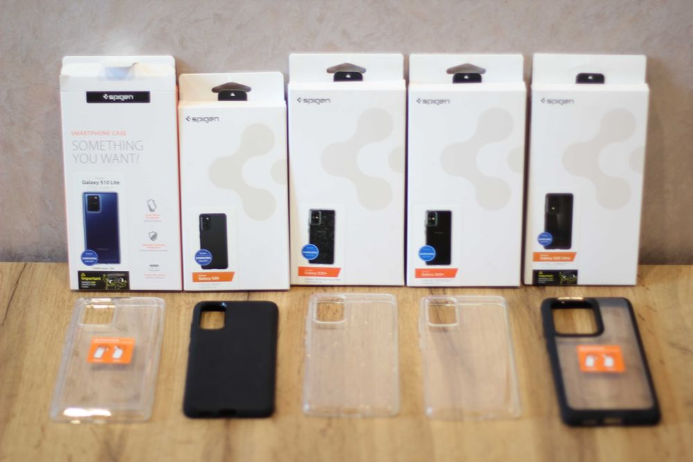 Чохли Spigen для Samsung  S10Lite/S20/S20+/S20Ultra, фіксована ціна