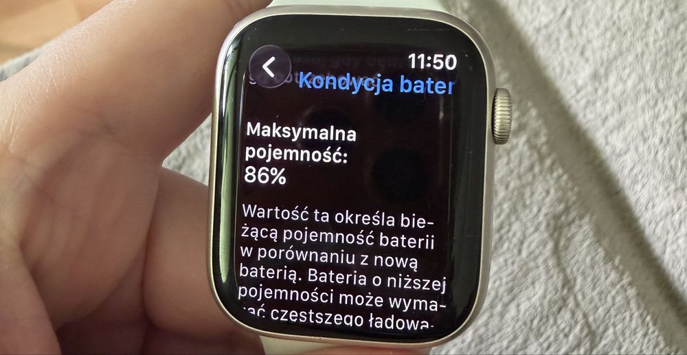 Zegarek Apple Watch seria 9 45 mm GPS