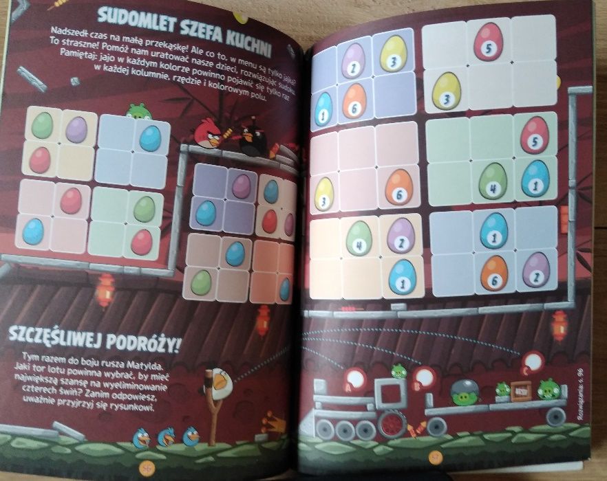 Angry Birds Wielka księga gier i zabaw 96 stron superzabaw Papilon