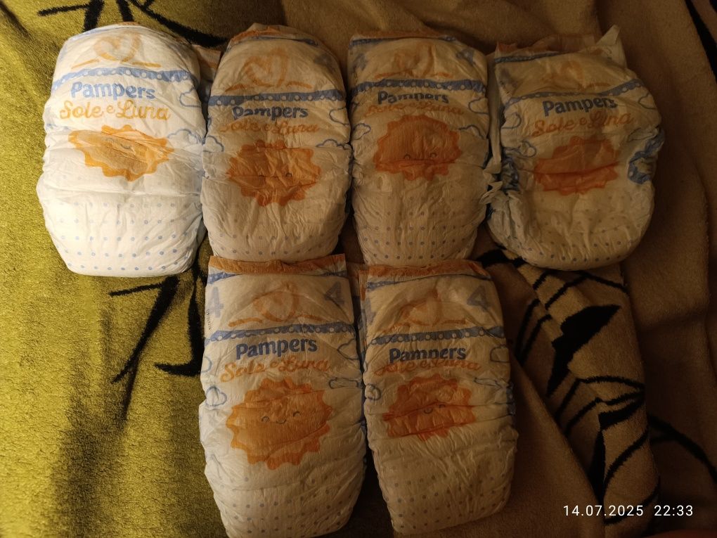 Pampers, Памперс підгузки 4 розмір