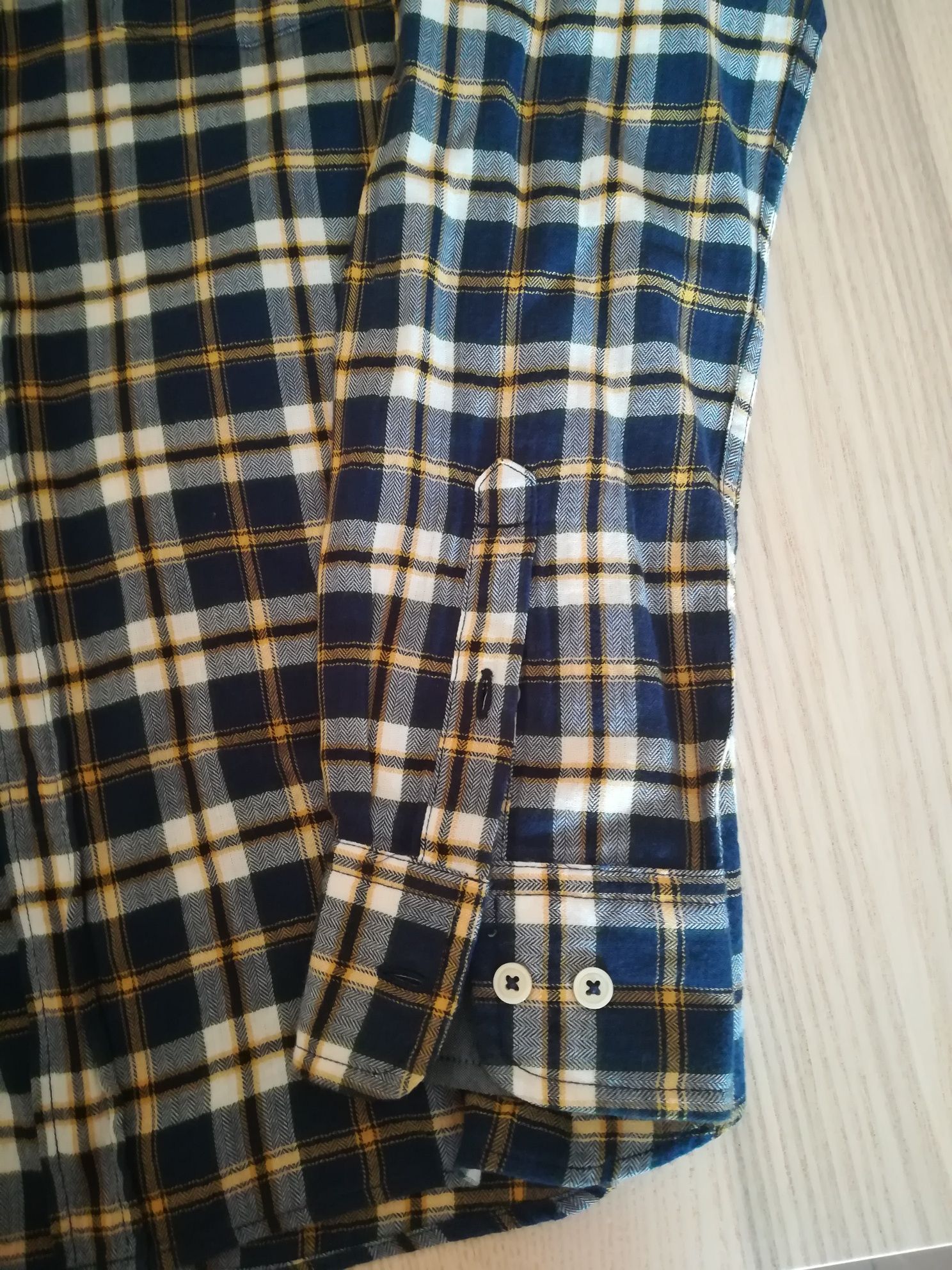 Camisa xadrez Massimo Dutti