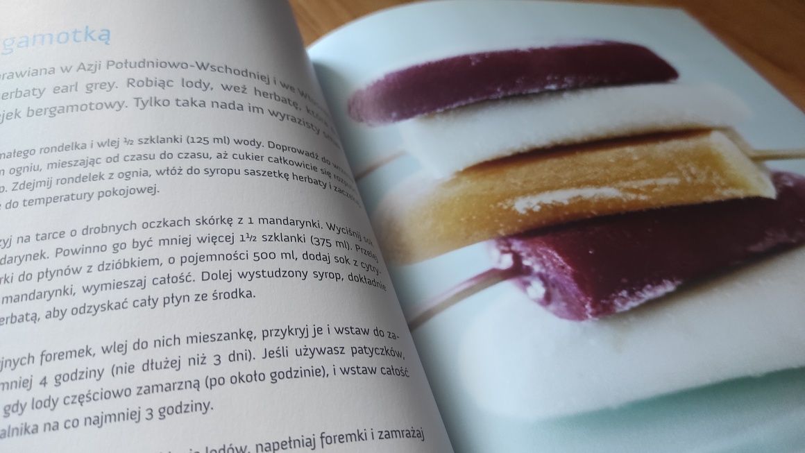 Lody domowe, książka kulinarna, Shelly Kaldunski, przepisy na lody