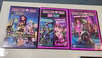 Monster High 6 filmów DVD szkoła duchow  upiorne połączenie