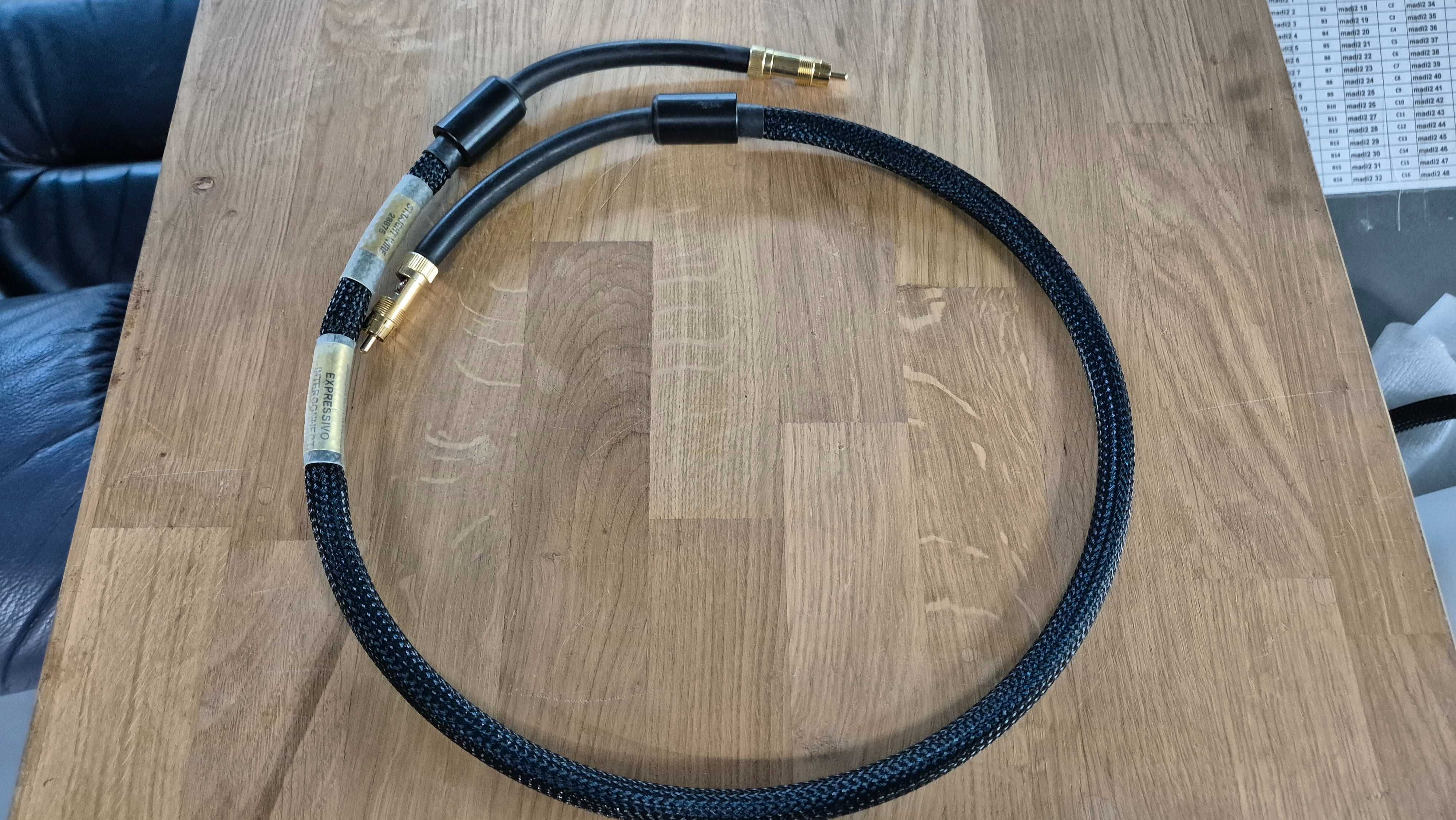 Straight Wire EXPRESSIVO RCA (EXI0010) 1м Кабель RCA-RCA, пара