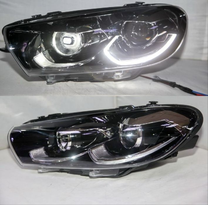Faróis Bi-xenon LED VW Scirocco Facelift