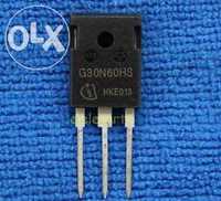 G30n60hs transistor mos-n-fet originais infineon