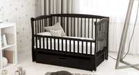 Кроватка для новонароджених | Ліжечко Букове | Ліжко для Немовлят