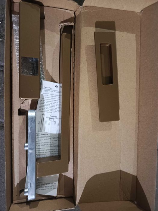 Klamka do okna HST kolor F4 stare zloto