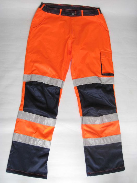 2XL ROBOD nowe spodnie XXL BHP odblaskowe robocze drogowe pomarańcz